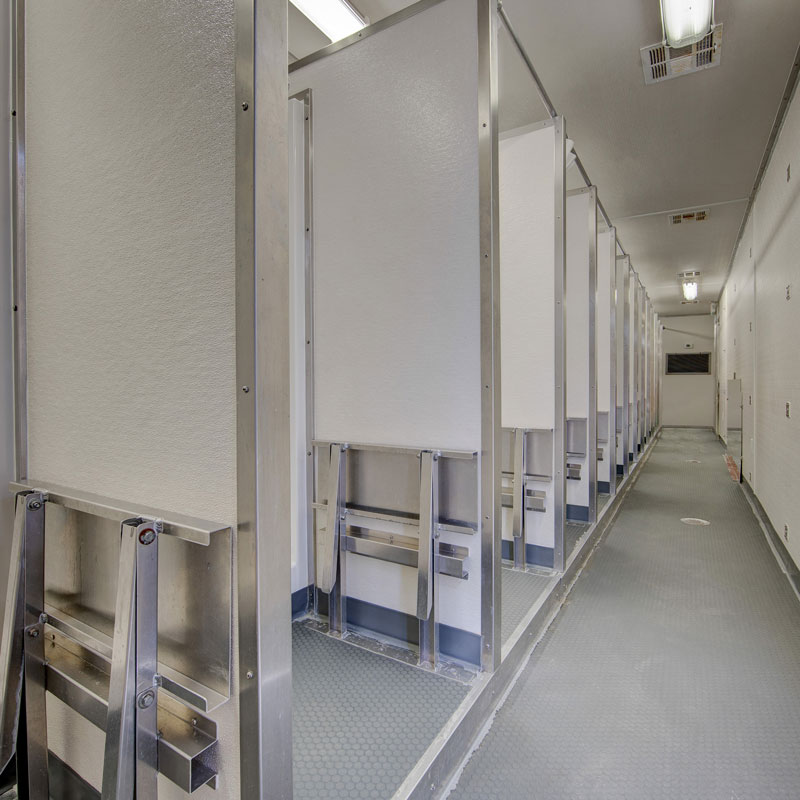 The Mobile Shower & Lavatory Facilities in EDS at Lexington, KY